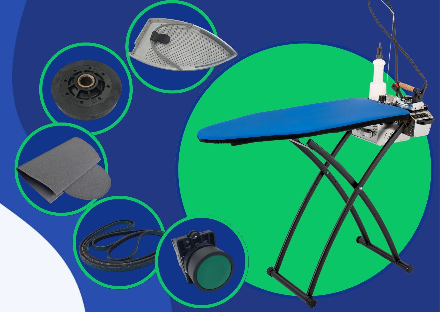 Peças para máquinas de lavar 5 Pecas para maquinas de lavar